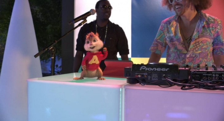 Кадры из фильма Элвин и бурундуки Грандиозное