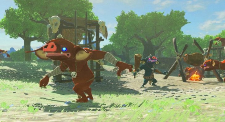 Скриншот игры The Legend of Zelda: Breath of the Wild