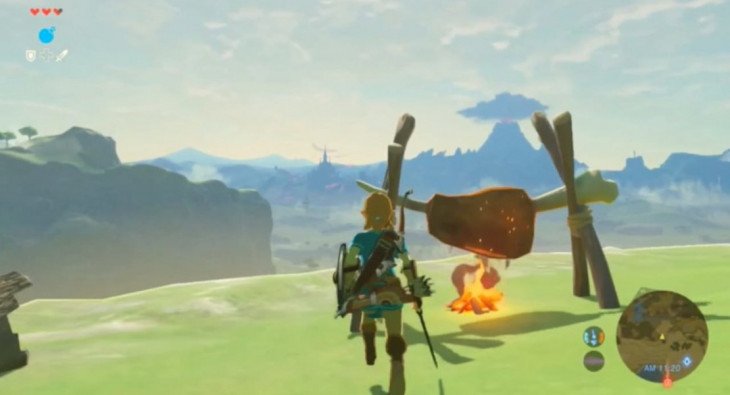 Скриншот игры The Legend of Zelda: Breath of the Wild