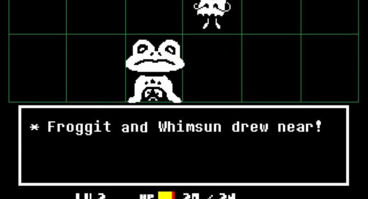 Скриншот игры Undertale