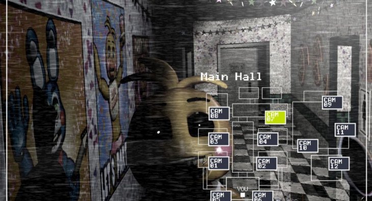 Скриншот игры Five Nights at Freddy's 2