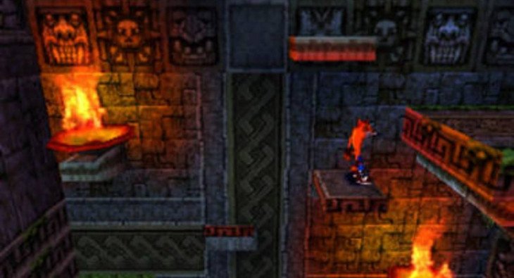 Скриншот игры Crash Bandicoot