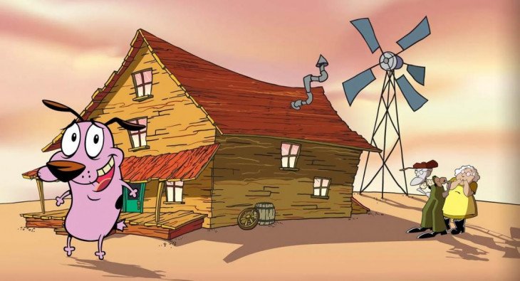 Кураж – трусливый пёс