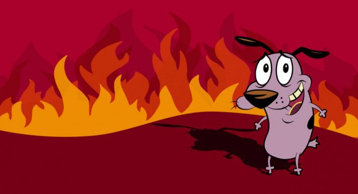 Кураж – трусливый пёс