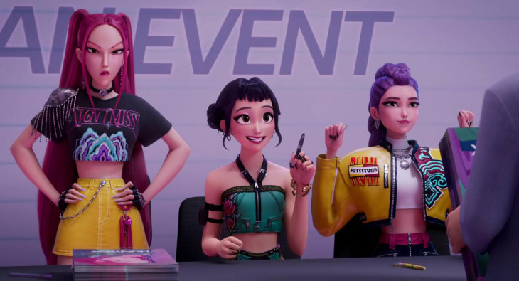 Кейпоп-охотницы на демонов