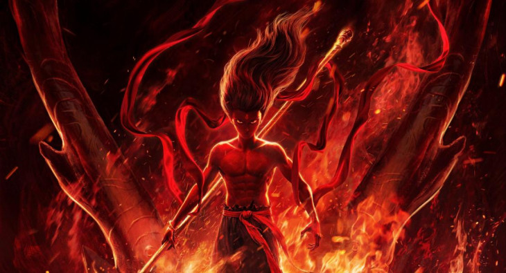 Нэчжа побеждает Царя драконов