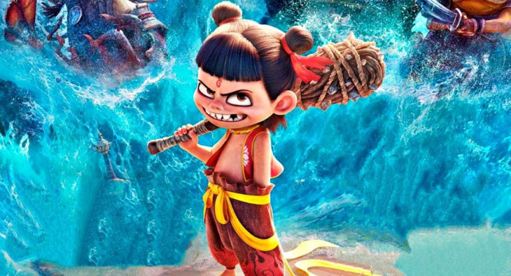 Нэчжа побеждает Царя драконов