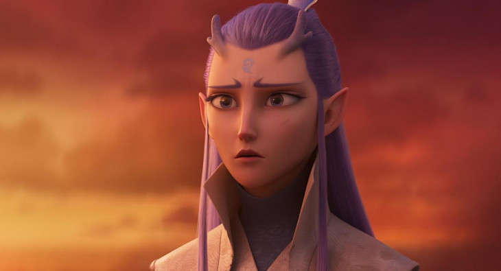 Нэчжа побеждает Царя драконов