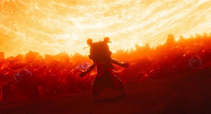 Нэчжа побеждает Царя драконов